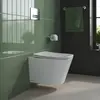 BelBagno BB7107CHR/SC DUE 2.0 Унитаз подвесной безободковый с сиденьем дюропласт soft close BB7107CHR/SC