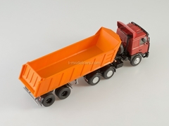 MAZ-6422 with semitrailer-tipper MAZ-9506-20 1:43 Start Scale Models (SSM)