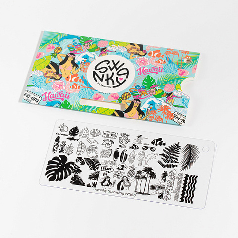 Пластина Swanky Stamping 166