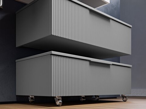 Cezares 55487 Шкафчик подвесной с двумя выдвижными ящиками 120x45x27