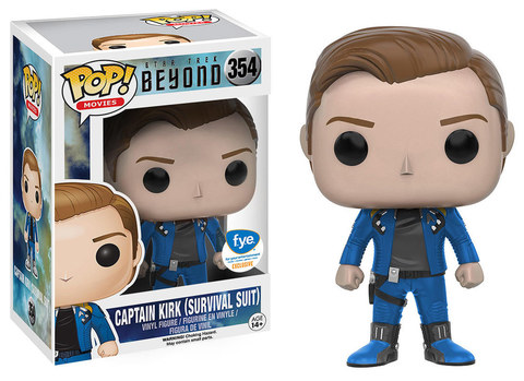 Funko POP! Star Trek Beyond: Captain Kirk (Survival Suit) (354)