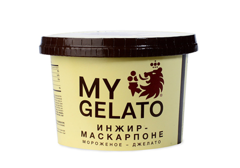 Мороженое с инжиром и маскарпоне My Gelato, 190г