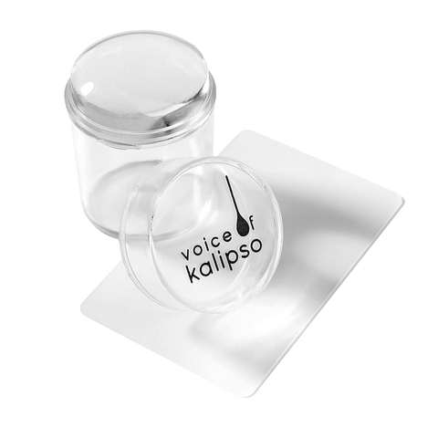 Штамп для стемпинга со скрапером Voice of Kalipso №2