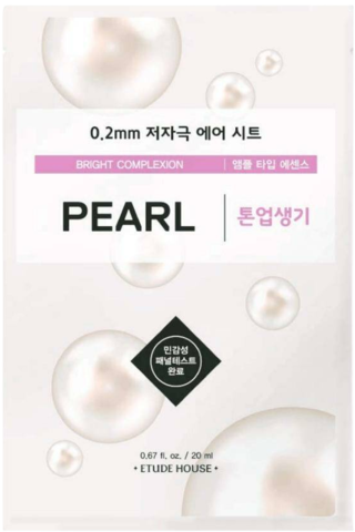 Etude House Therapy Air Маска тканевая для лица ET.0.2Therapy AirMask_Pearl