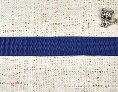 Лента ременная стропа, 21 гр/м, ш. 3,8 см, синий