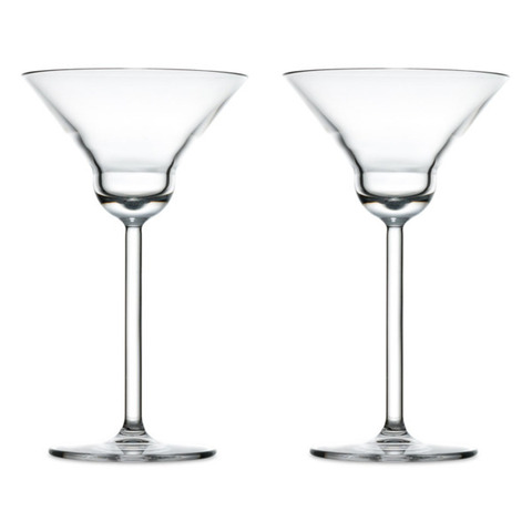 Набор бокалов для мартини 2шт 190мл Nude Glass Винтаж