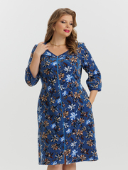 4021 Халат на молнии