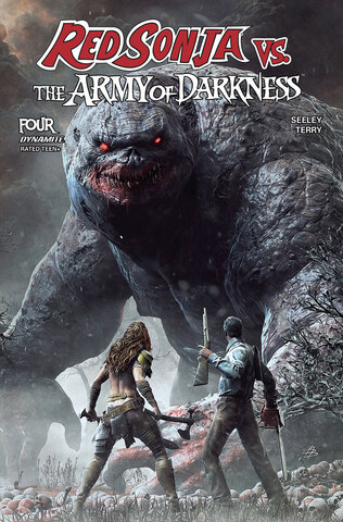 Red Sonja vs The Army Of Darkness #4 (Cover A) (ПРЕДЗАКАЗ!)