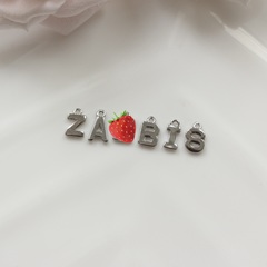 Слово из букв ZAEBIS в серебре