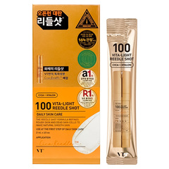 VT Cosmetics Бустер-сыворотка с микроиглами и витамином C VT Cosmetics Vita-Light Reedle Shot 100, 2 мл