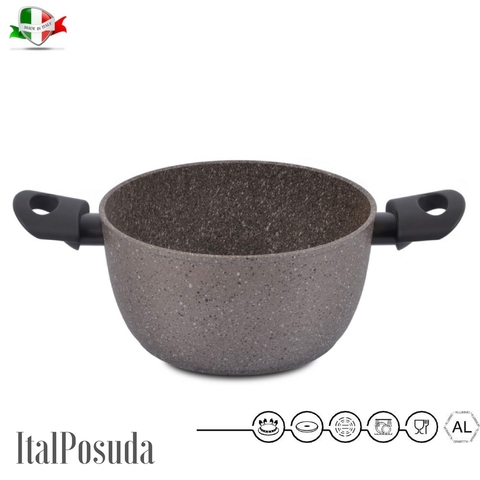 www.ital-posuda.ru. Кастрюля TIMA Art Granit индукционная 20 см /2,5 литра