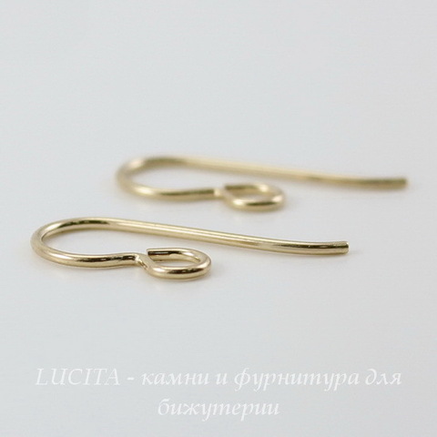 Швензы-крючки TierraCast 20х8 мм (цвет-золото), Gold filled 14K, пара ()