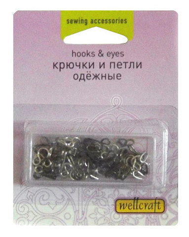 КРЮЧКИ И ПЕТЛИ ОДЕЖНЫЕ-205027-WELLCRAFT