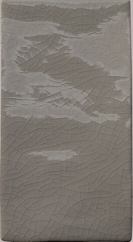 Equipe Masia Bullnose Gris Oscuro Crackle 7.5x15