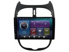 Магнитола Peugeot 206 (1998-2009) Android 10 4/64GB IPS DSP 4G модель PE-012TS10