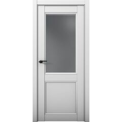 Купить Межкомнатная дверь эмалит Co 33 Кобальт манхэттен стекло графит