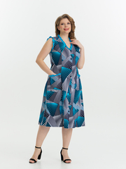 4532 Сарафан на пуговицах