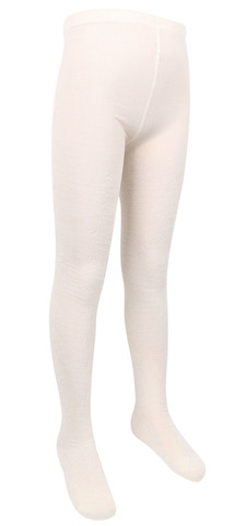 Колготки кремового цвета с узором  RuSocks