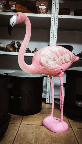 Садовая фигурка "Фламинго"