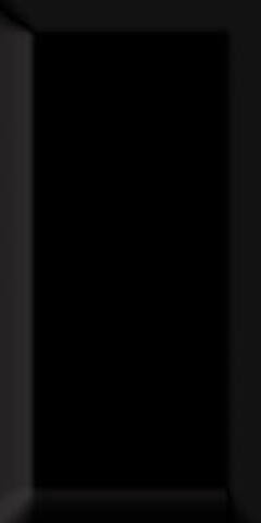 Dar Ceramics Biselado Negro Brillo 7.5x15