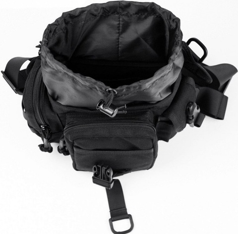 Картинка сумка на бедро Skully Tactic RWZS72 black - 5