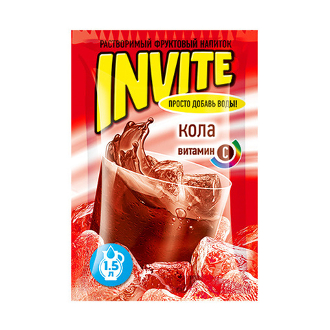 Растворимый напиток Invite - Кола