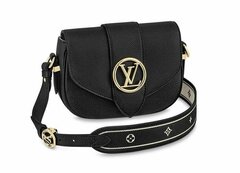 Сумка Louis Vuitton Pont 9 Soft PM черный