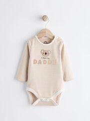 Боди с длинным рукавом для малышей Next 920-816, Бежевый