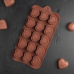 Форма для льда и шоколада 15 ячеек 22х10,5х1,7 см (2,2х2,8 см) 