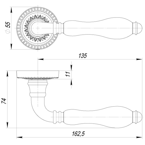 SILVIA CL 1 SILVER-925/LWP-109