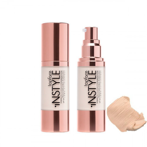 Topface Instyle Тональный крем матирующий "Perfect Covering Foundation" тон 01,фарфоровый PT463