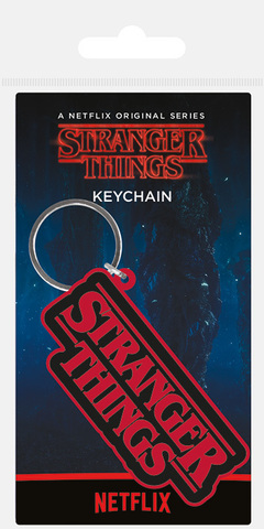 Брелок силиконовый Stranger Things (Logo)
