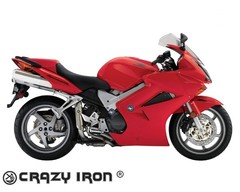 Слайдеры для Honda VFR800 02-09, передние Crazy Iron 1115