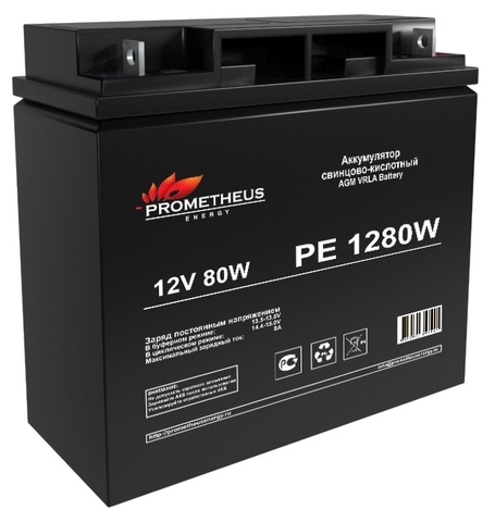 Аккумулятор Prometheus energy PE 1280W 20 Ah 12V