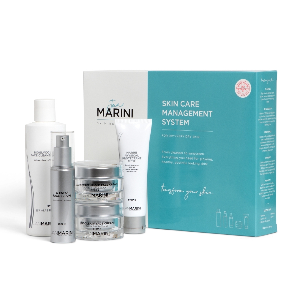 JAN MARINI Система Skin Care Management System (Dry-Very Dry) SPF45 Система ухода для сухой и очень сухой кожи c SPF 45