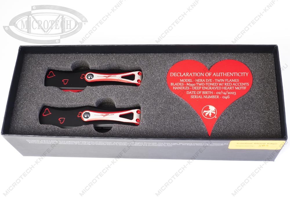 Сет Microtech Set 702-1SETTFS Hera Twin Flames Set - фотография 