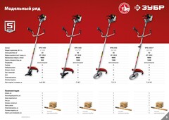 ЗУБР 1.3 кВт, бензиновый триммер (КРБ-1300)