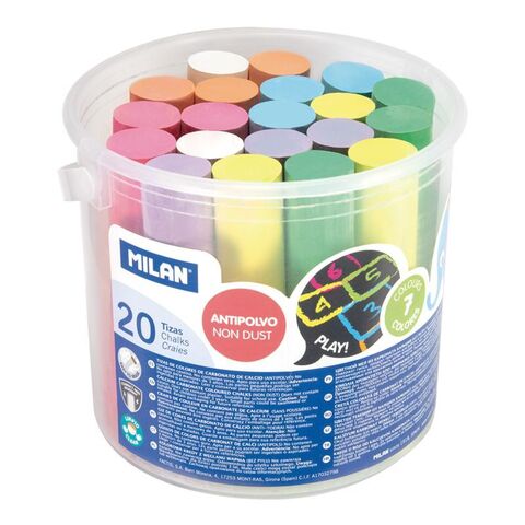 Təbaşir \ Мел\Can 20 carbonate coloured maxı chalks