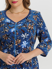 4021 Халат на молнии