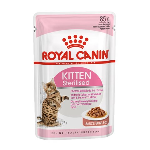 Royal Canin Kitten Sterilized пауч для стерилизованных котят в соусе 85г
