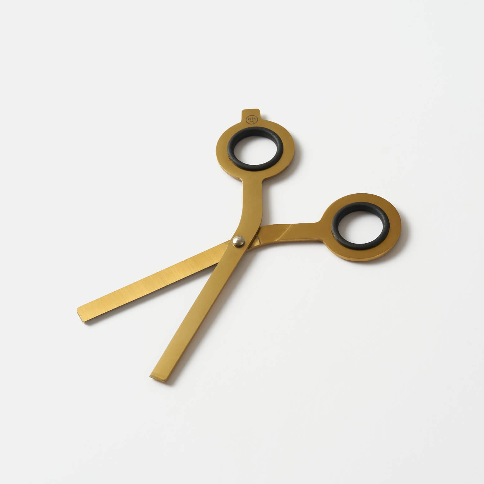 HMM Scissors Gold — ножницы с подставкой