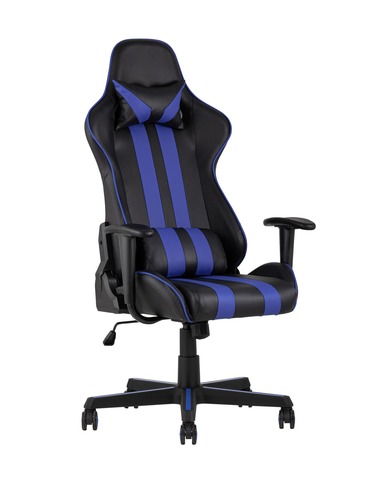 Кресло игровое TopChairs Camaro синее