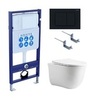 Aquatek  SET AQUATEK КЛАССИК (рама AQUATEK Standard INS-0000012(без клавиши и крепежа)+унитаз КЛАССИК AQ1111-00 с тонким сиденьем soft-close