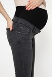 Джинсы для беременных (SLIM) 12221 черный