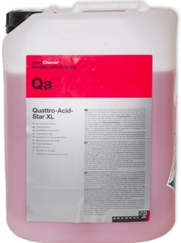 KCU 444011 QUATTRO-ACID-STAR XL 4-х кислотный сильнейший очиститель колесных дисков 11л.