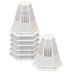 Горшочки для выращивателя Домашний сад белые (стандартные)