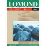 Односторонняя матовая фотобумага Lomond для струйной печати, A4, 120 г/м2, 100 листов (0102003)