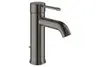 GROHE Essence 24171A01 Смеситель для раковины с донным клапаном, S-Size, темный графит глянец