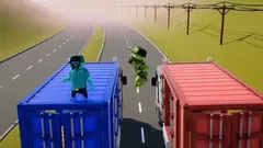 Gang Beasts (диск для PS4, полностью на английском языке)