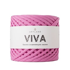 Трикотажная пряжа Viva, 100% х/б, 300 гр, 100 м, розовый